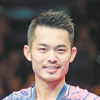 imagem de Lin Dan - lenda do badminton