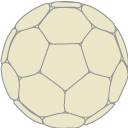 Ilustração da bola de futebol de 5