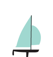 ilustração da vela classe 49er