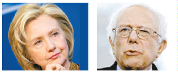 Hillary e Sanders