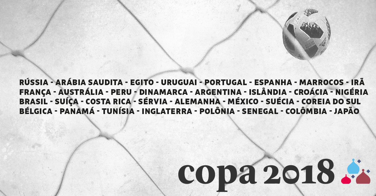 A Gazeta  Raio-x das seleções que vão disputar Copa do Mundo do